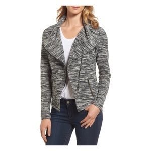 Halogen Knit Moto Jacket